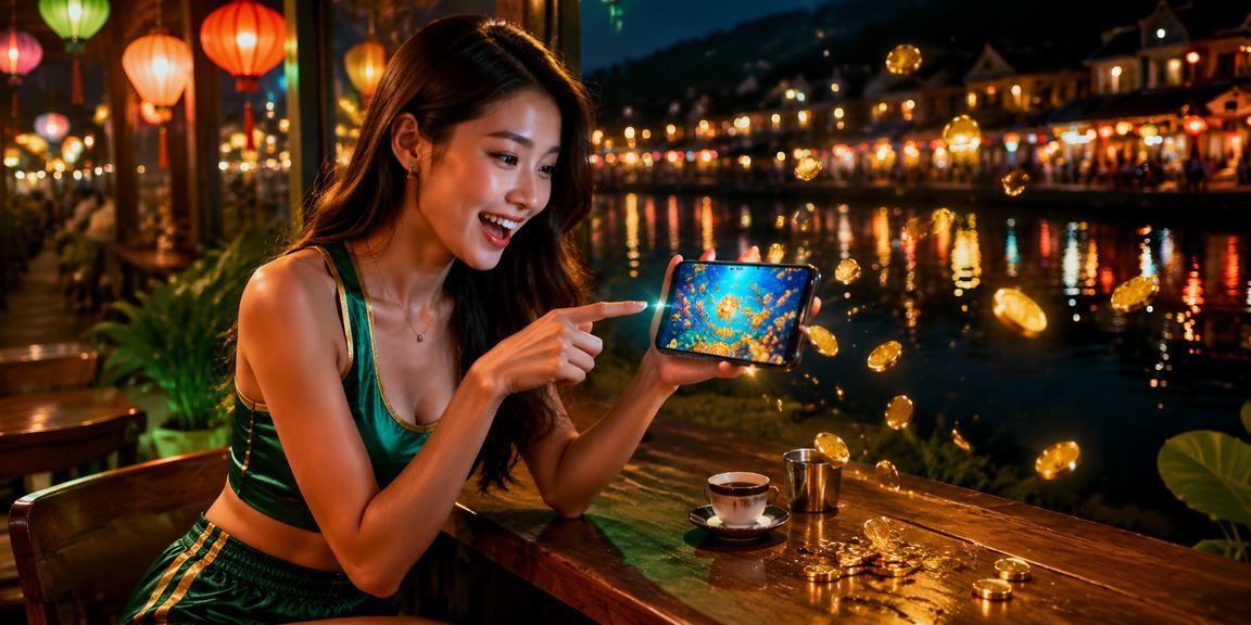 Người dùng tại Huế dùng điện thoại chơi casino trực tuyến bên tách cà phê sáng Việt Nam