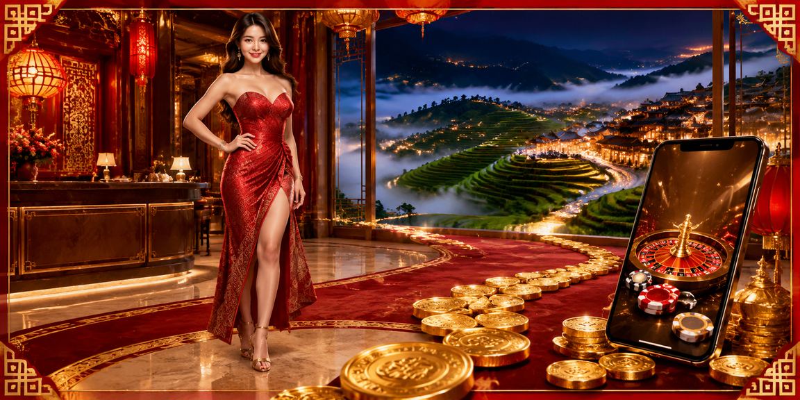 Người dùng tại Sa Pa thực hiện giao dịch cá cược trên điện thoại giữa khung cảnh núi rừng